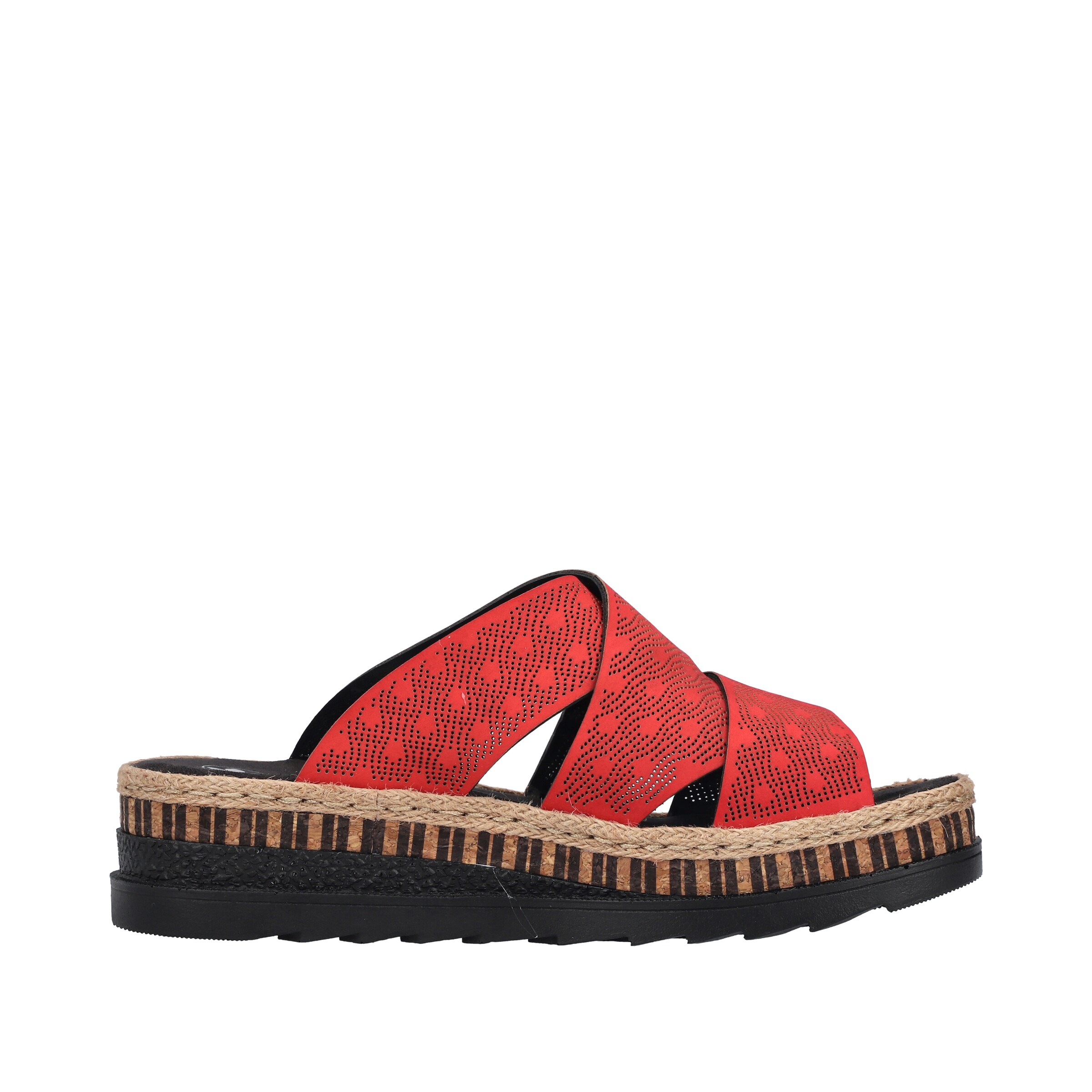 Mule 'V7970' Rieker en rouge