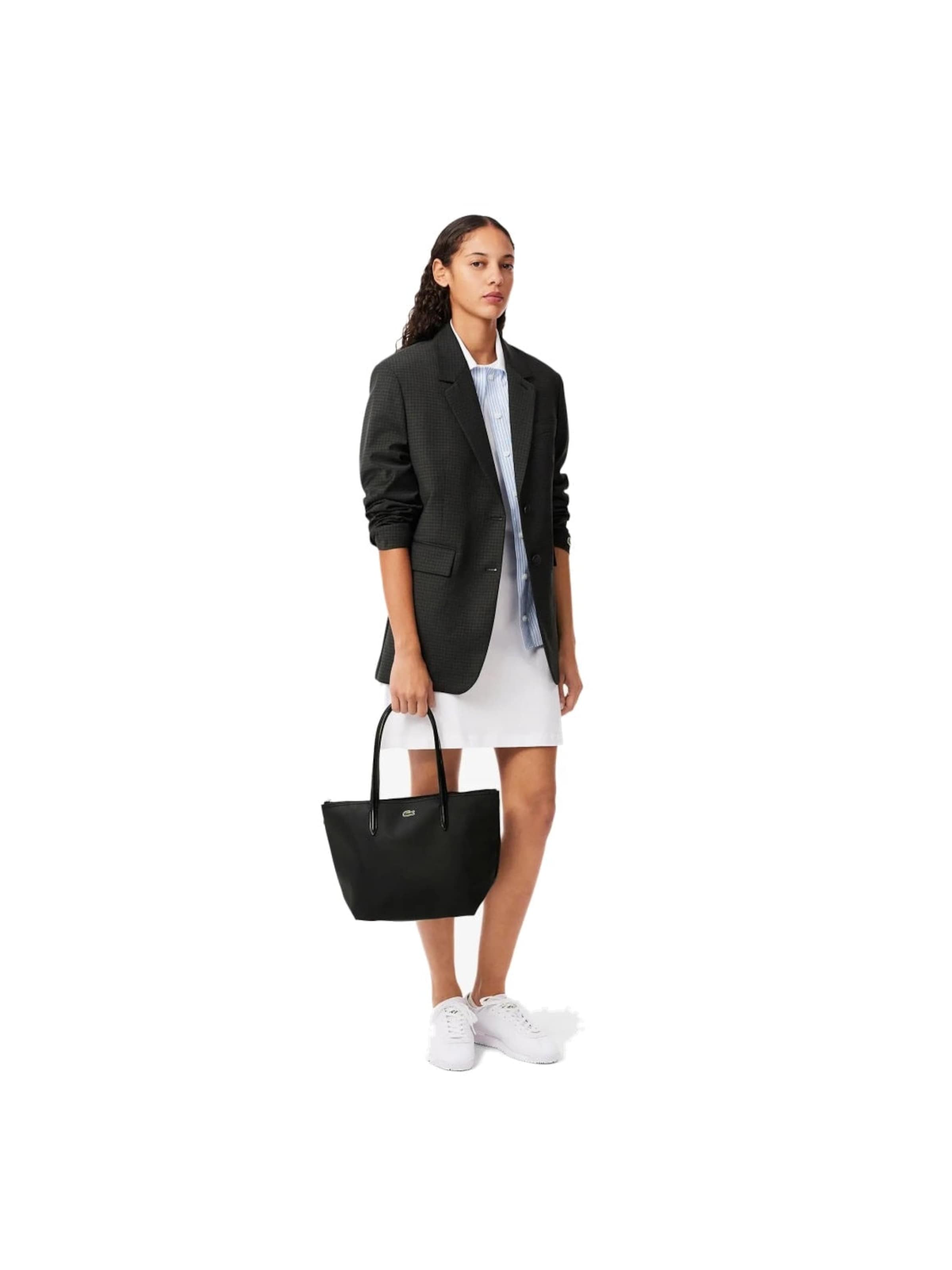 LACOSTEShopper torba 'Lacoste Sac Cabas L.12.12 Concept Noir' - crna boja