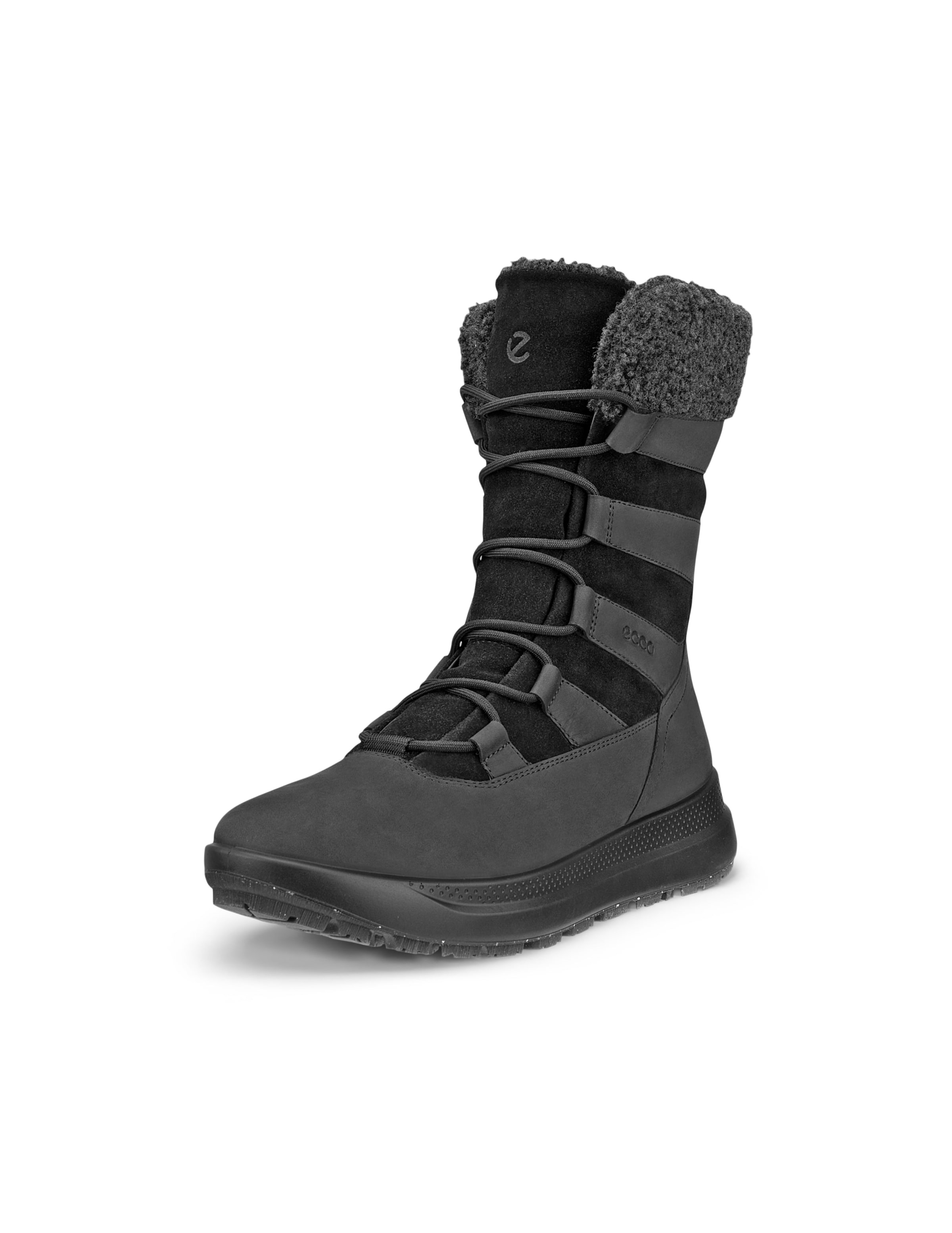Boots da neve 'Solice' di ECCO in grigio: frontale