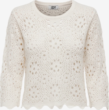 JDY Sweater 'NATASHA' in White: front