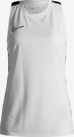 NIKE Sports Top 'Academy 23' in White: front