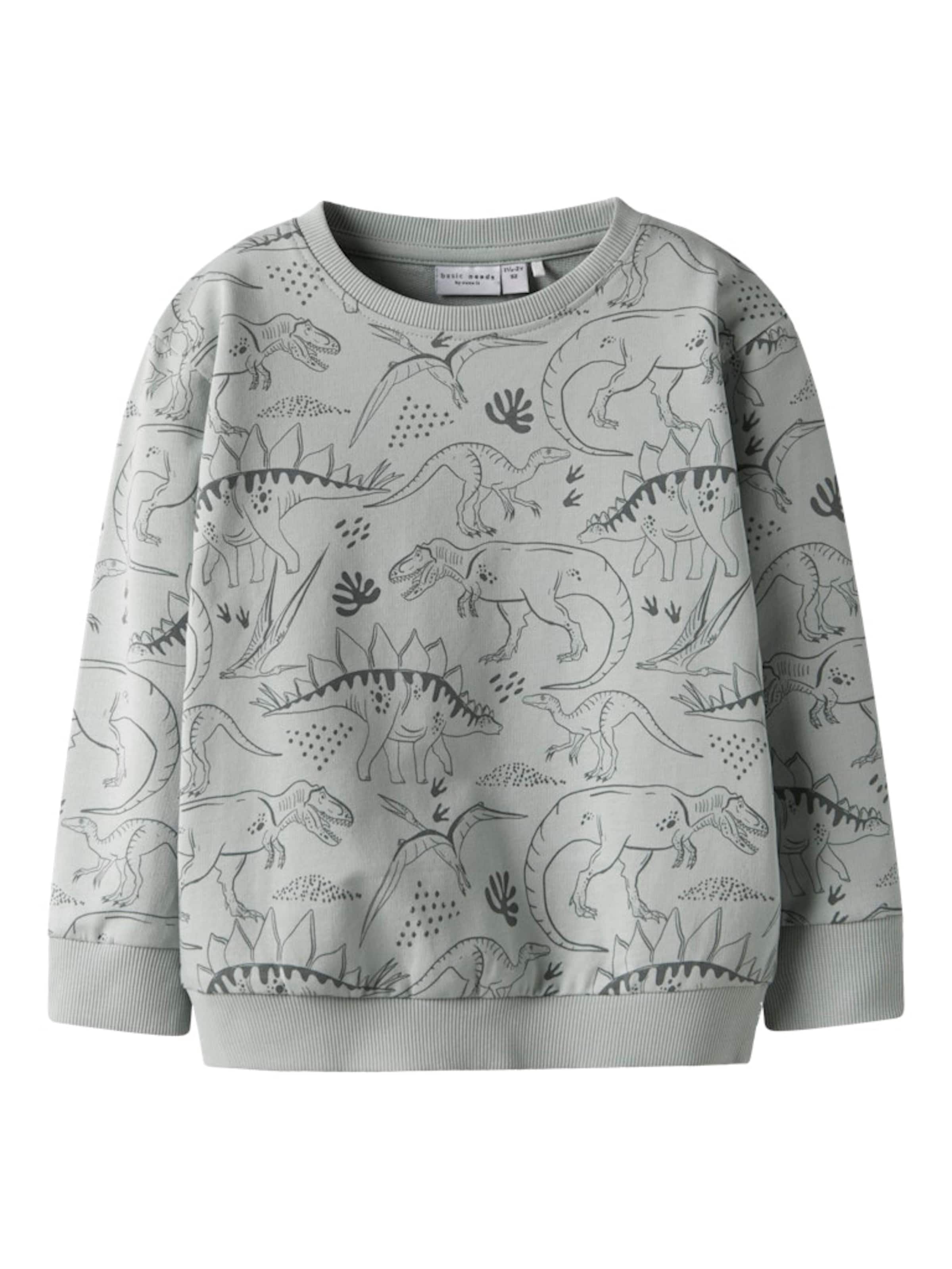 NAME IT Tréning póló 'NMMVermo' - szürke: elől