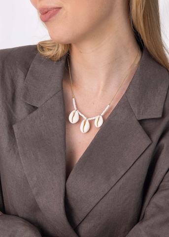 PURELEI Necklace 'Shell Pendant' in Gold