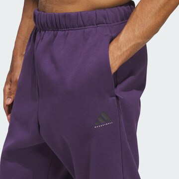 ADIDAS PERFORMANCE - Tapered Pantalón deportivo en lila