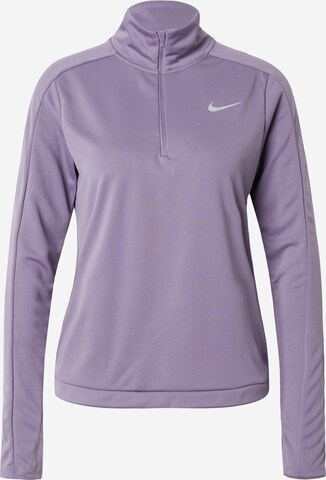 NIKE Performance shirt 'PACER' in Purple: front