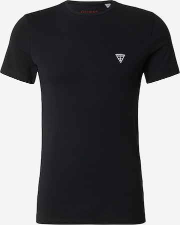 GUESS Shirt 'CALEB HERO' in Black: front