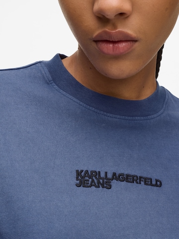 T-shirt KARL LAGERFELD JEANS en bleu