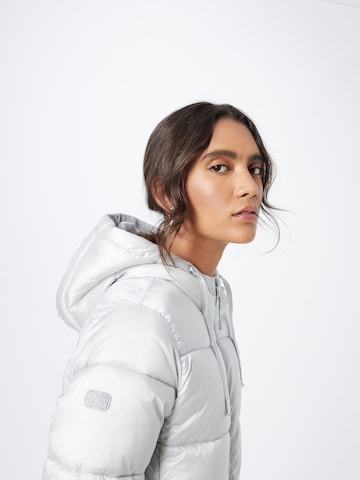 GAP Between-Seasons Coat in Silver