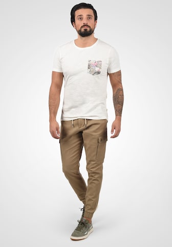 BLEND Regular Cargo Pants 'Sellini' in Beige