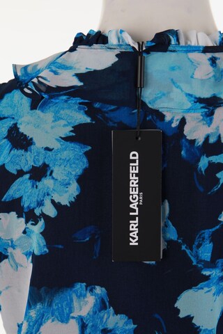 Karl Lagerfeld Ärmellose Bluse S in Blau