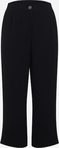 Wide Leg Pantalon River Island Plus en noir : devant