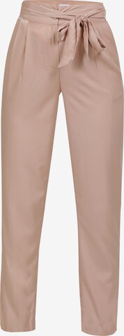 usha WHITE LABEL Pleat-Front Pants in Pink: front