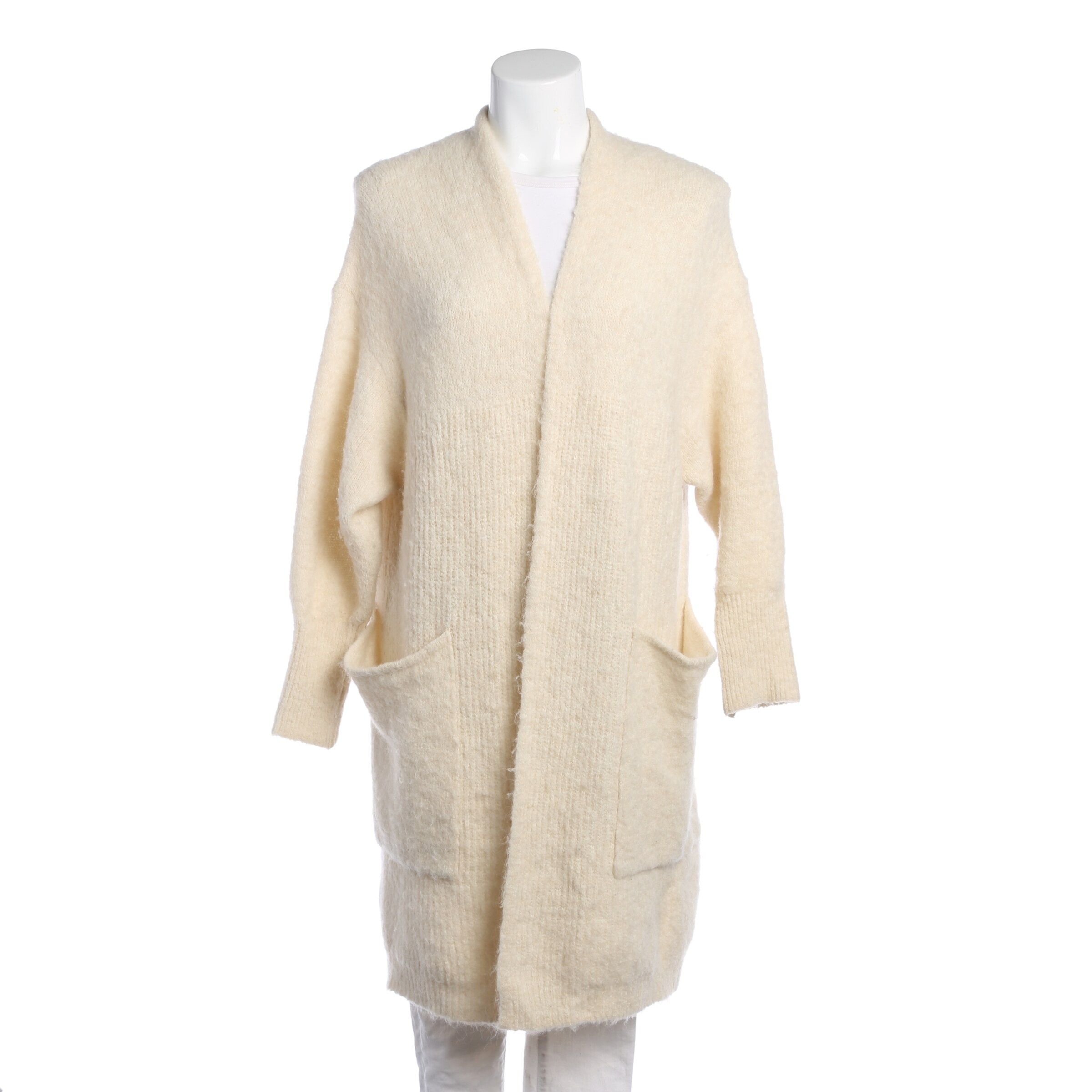AMERICAN VINTAGE Sweater & Cardigan in XS-XL in White: front