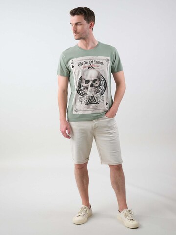 Deeluxe T-Shirt 'Ace' in Grün
