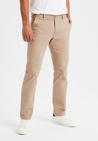H.I.S Regular Chinohose in Beige
