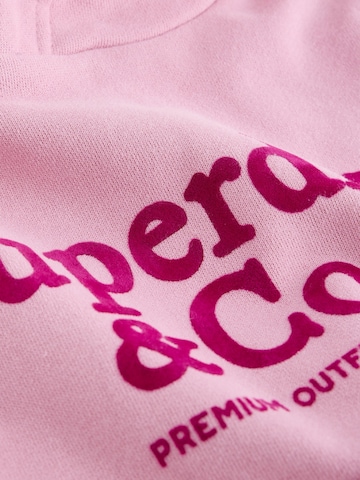 Superdry & Co Sweatshirt 'Essentials' in Pink