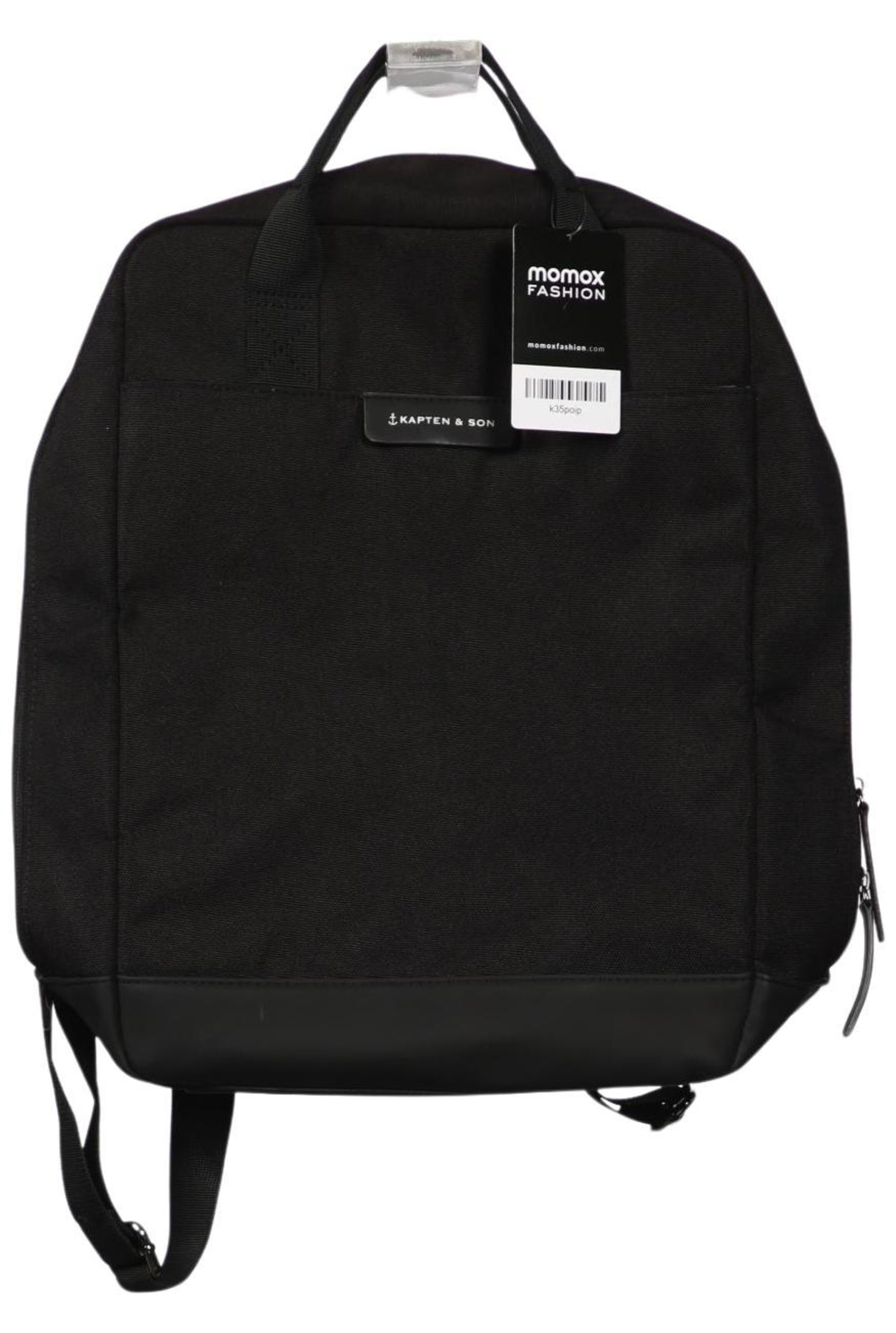 Kapten & Son Rucksack One Size in Schwarz: Vorderseite