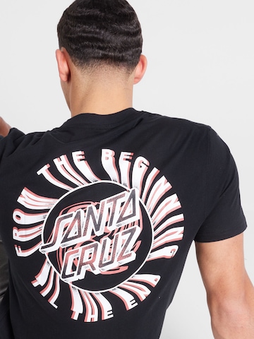 T-Shirt 'Beginning' Santa Cruz en noir