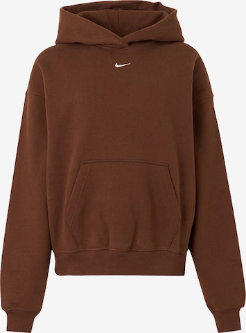 Nike Sportswear Суичър 'Studio' в кафяво: отпред