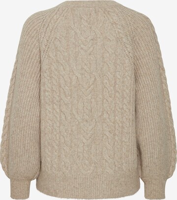 ICHI Sweater in Beige