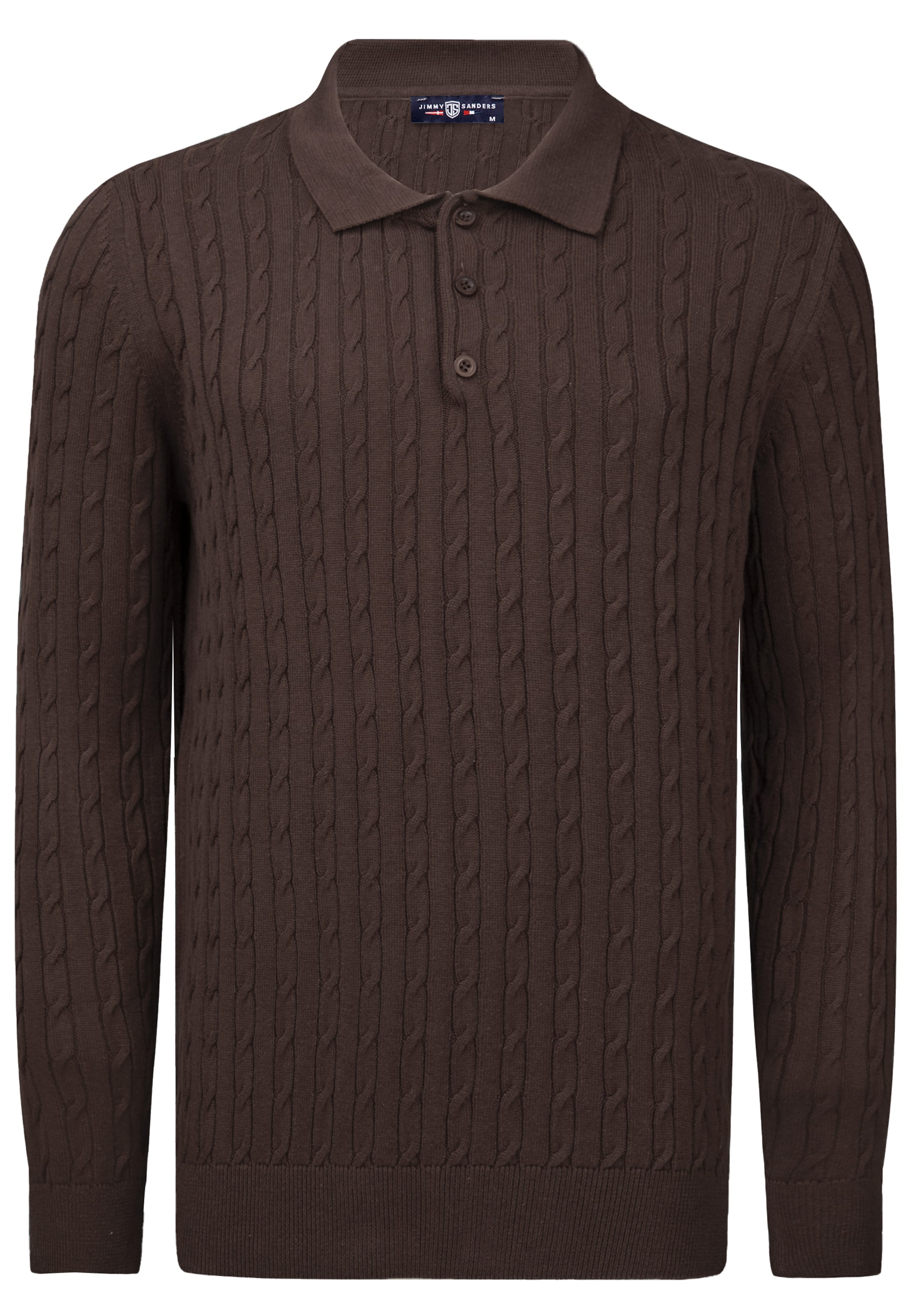 Jimmy Sanders Pullover i brun: forside