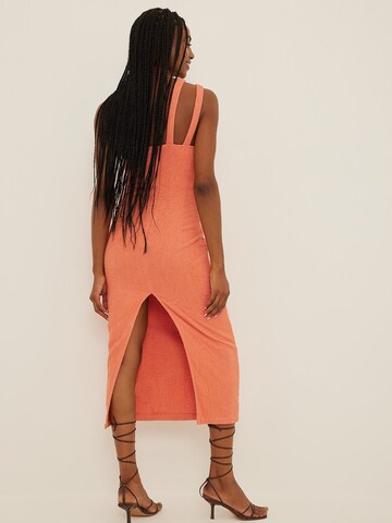 NA-KD Kleid in Orange