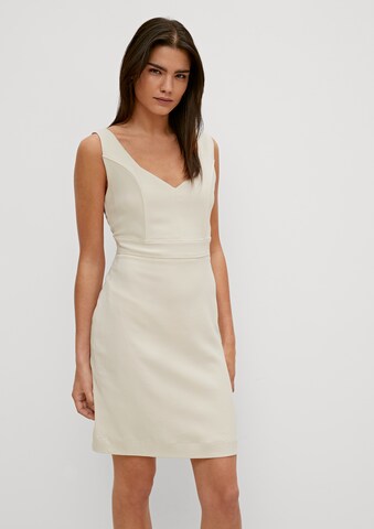 COMMA Kleid in Beige: predná strana