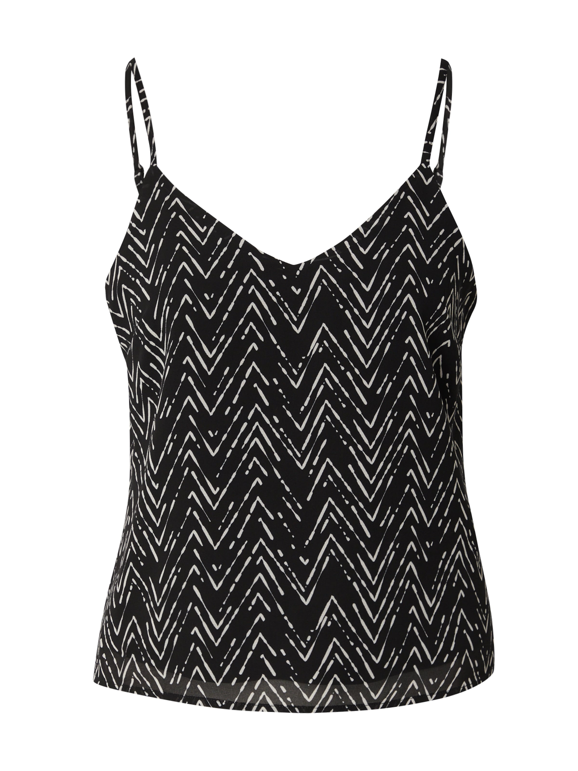 ABOUT YOU Top 'Juna' in Black: front