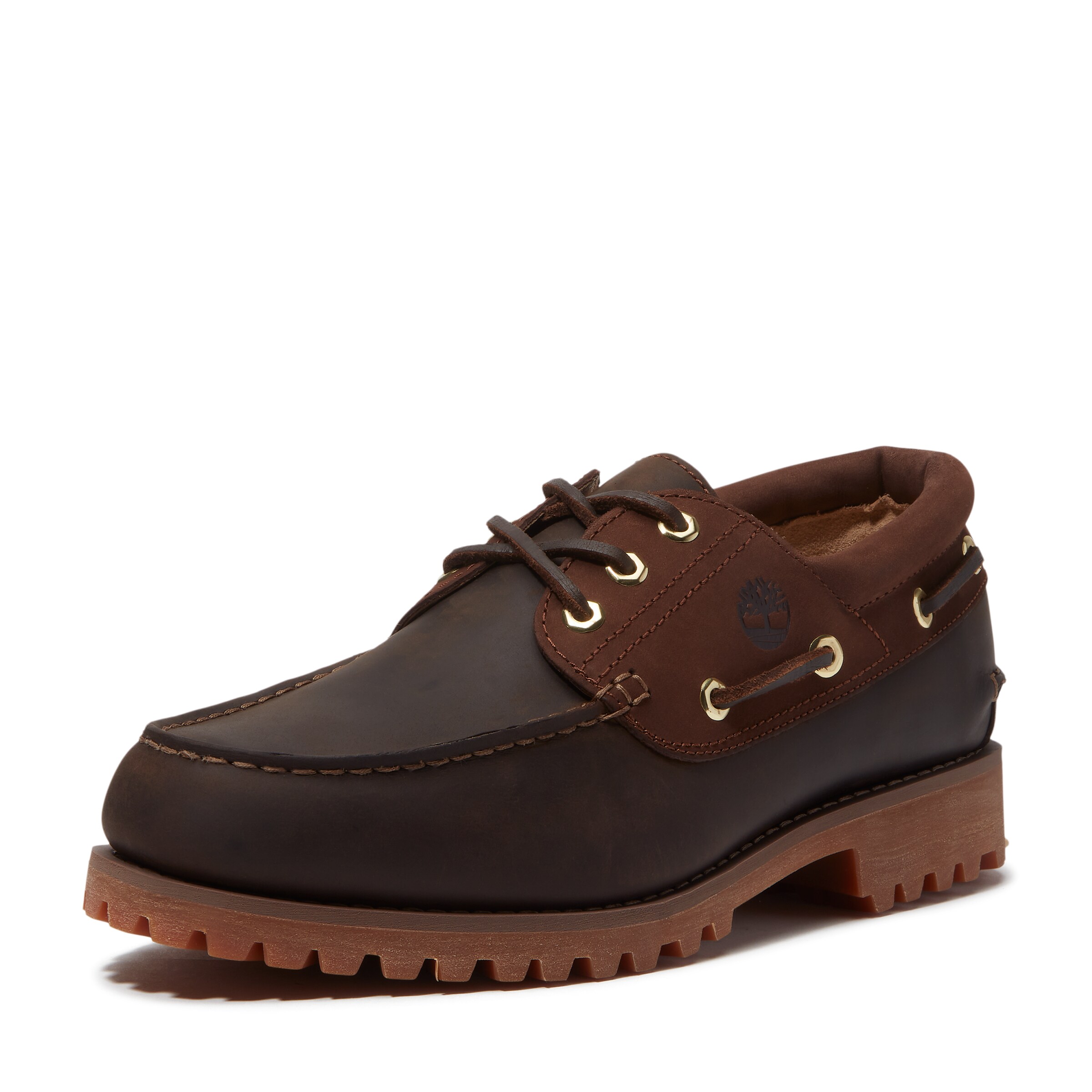 TIMBERLAND Schnürboots in Braun: Vorderseite