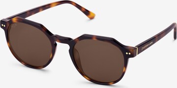 Kapten & Son Солнцезащитные очки 'Manila Tortoise Brown' в Коричневый: спереди