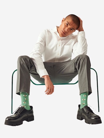 Von Jungfeld Socks 'Biene Icon' in Green