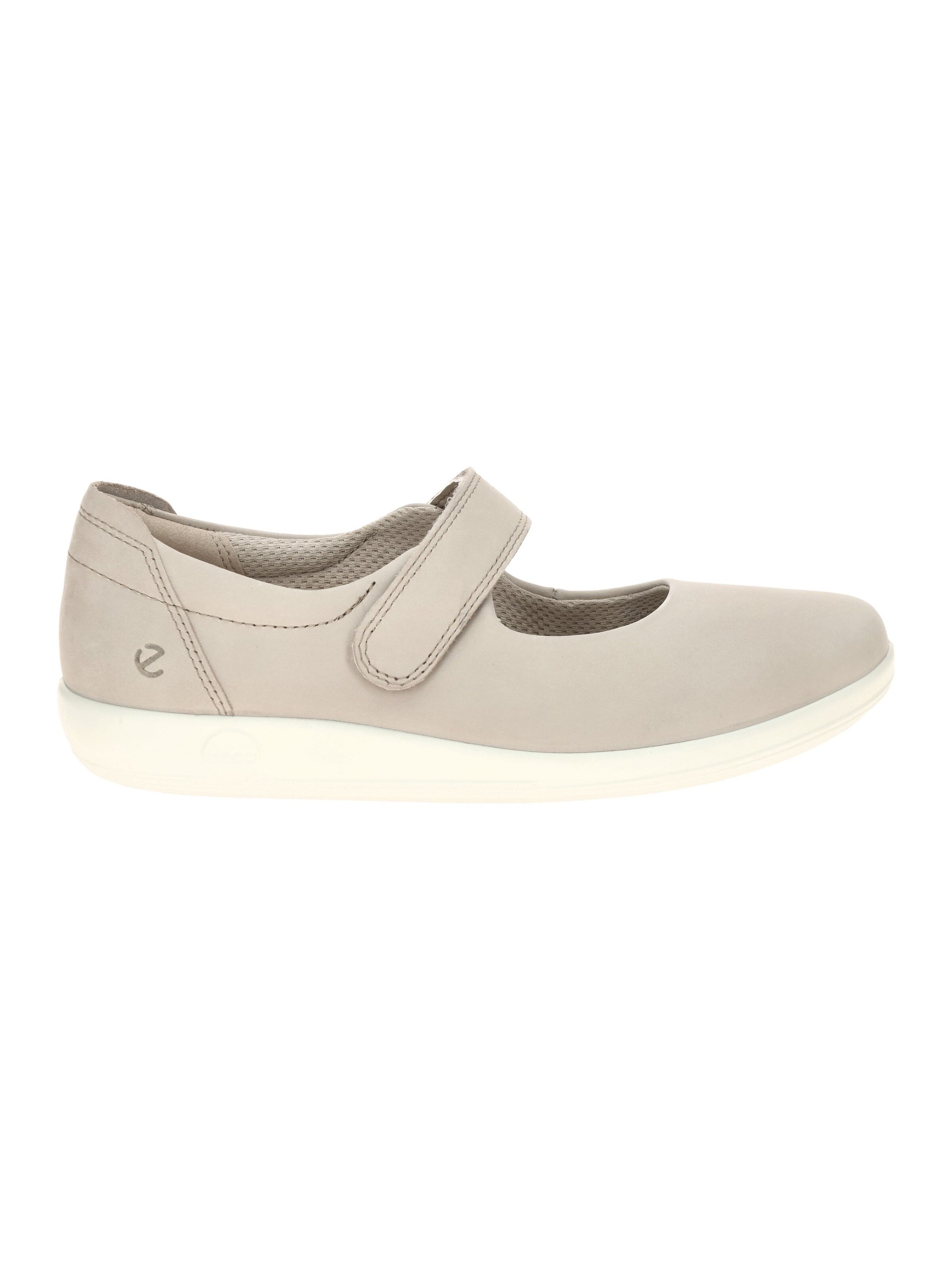 ECCO Hausschuh 'Ecco Soft 2 Schuhe Mary-Jane Ballerina grau 207503'‌‌‌ in Grau