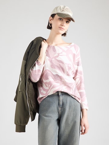 Pull-over 'Ya44sminaa' ZABAIONE en rose : devant