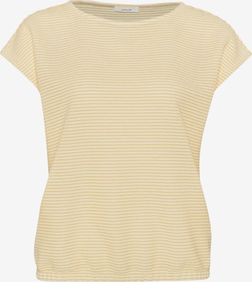 OPUS T-shirt 'Suminka' i beige: framsida