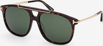 Lunettes de soleil 'FT1306 52N' Tom Ford en noir : devant