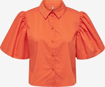 JDY - Blusa 'Melanie' em laranja: frente