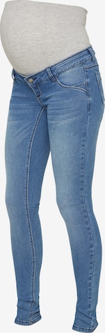 MAMALICIOUS Slim fit Jeans 'Sarina' in Blue: front