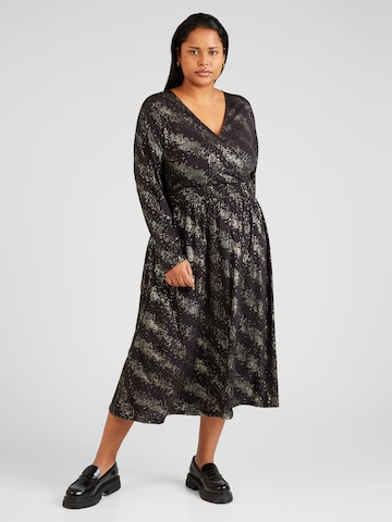 Robe 'NEW PELLA' ONLY Curve en noir : devant