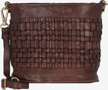 Campomaggi Crossbody Bag 'Edera' in Brown: front