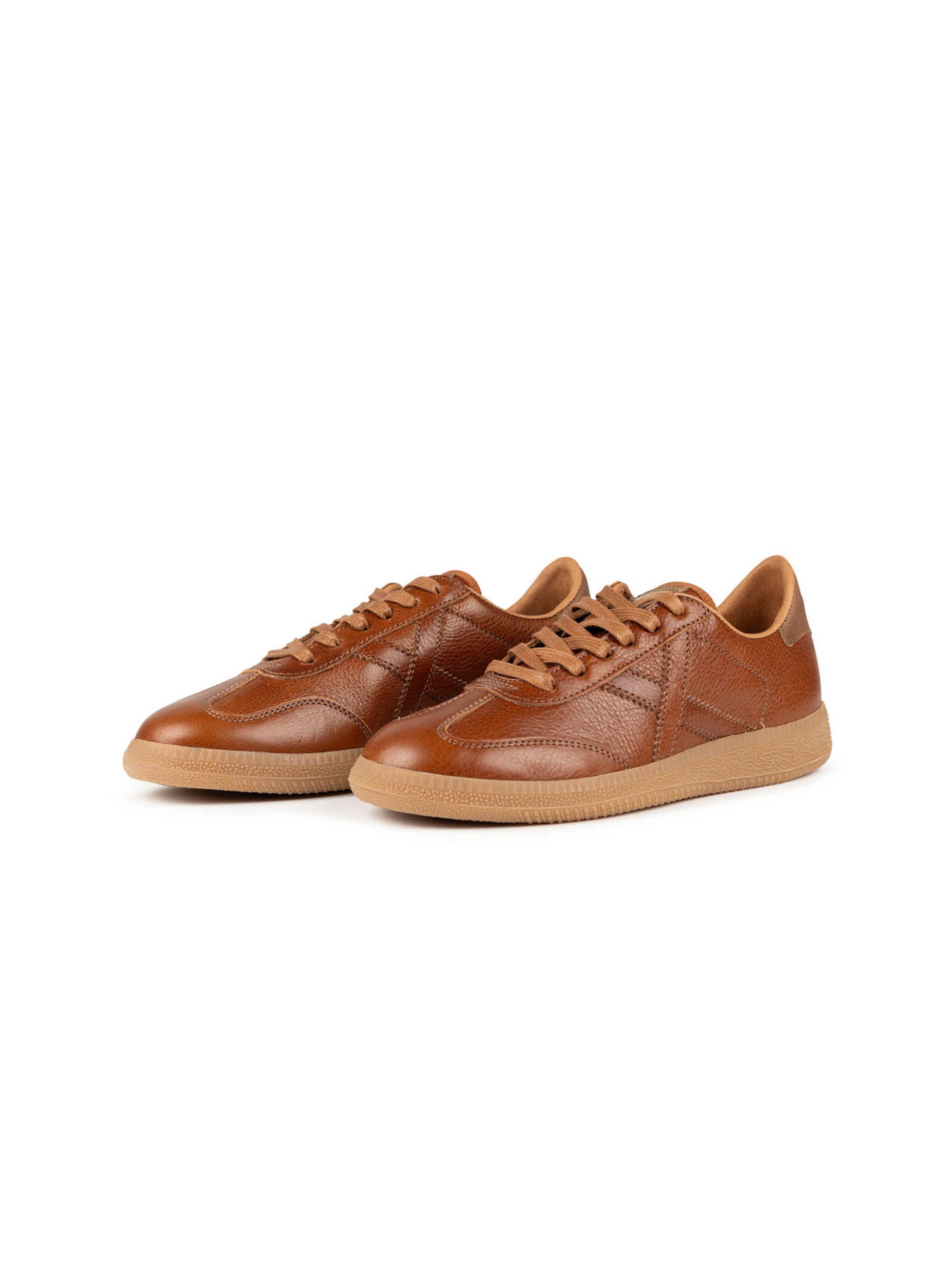 Sneaker bassa 'BARRU' di MUNICH in arancione: frontale