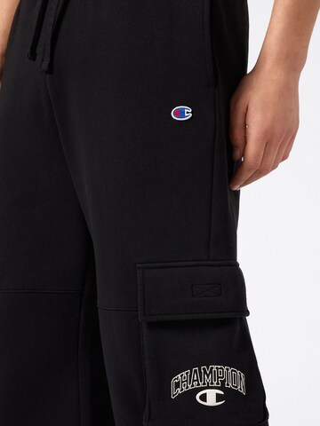 Champion Authentic Athletic Apparel Loose fit Cargo trousers in Black