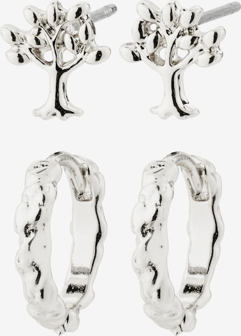 Pilgrim Schmuckset 'Piper' in Silber: Vorderseite