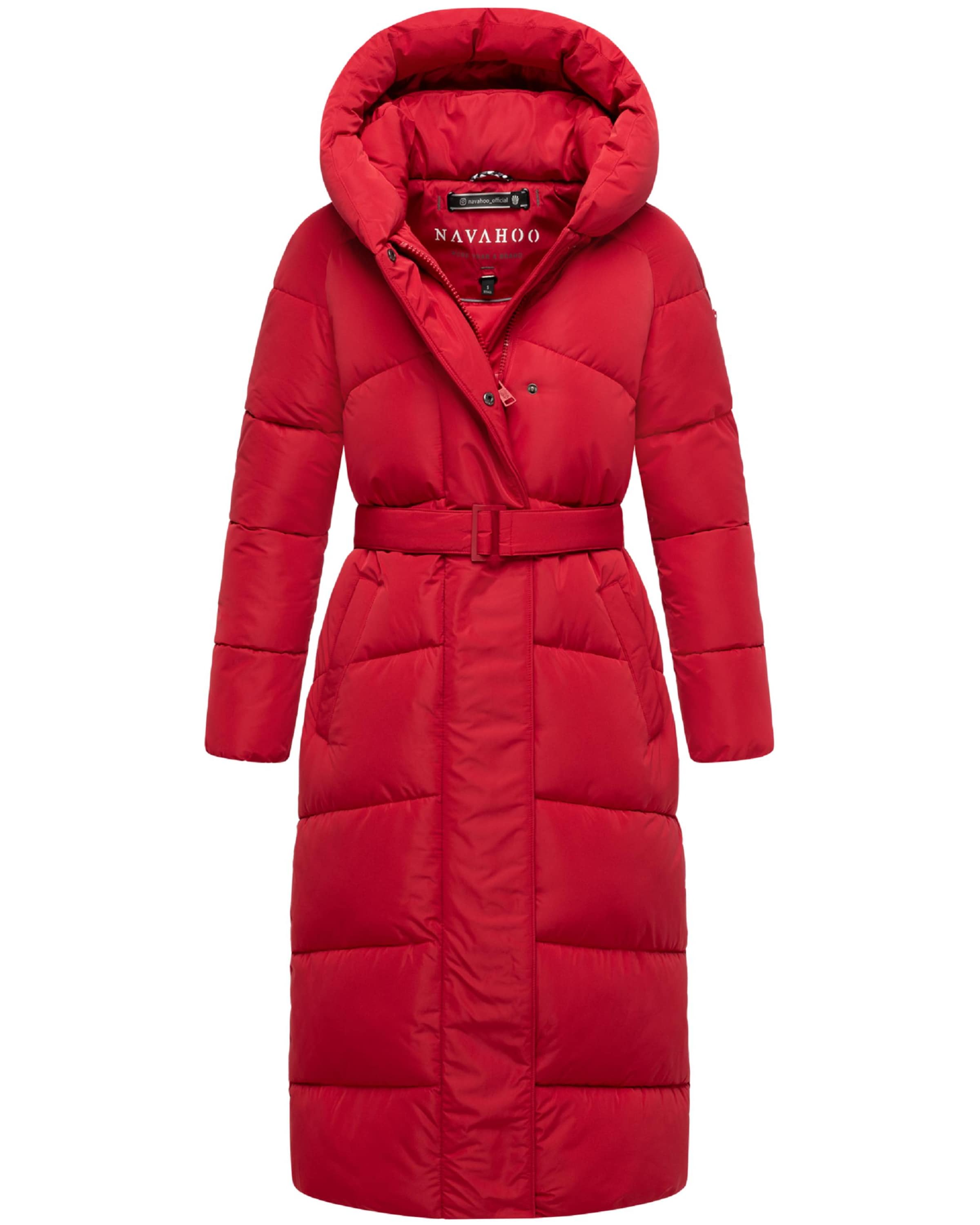 NAVAHOO Winter Coat 'Eisblick 14' in Red