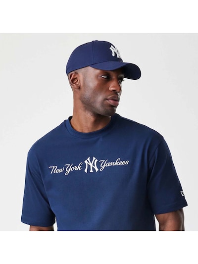 NEW ERA Shirt in de kleur Blauw, Productweergave