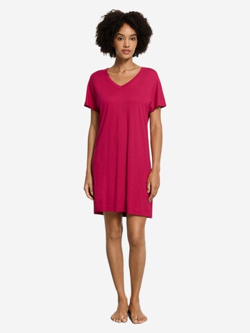 Hanro Nightgown 'Sleep & Lounge' in Red