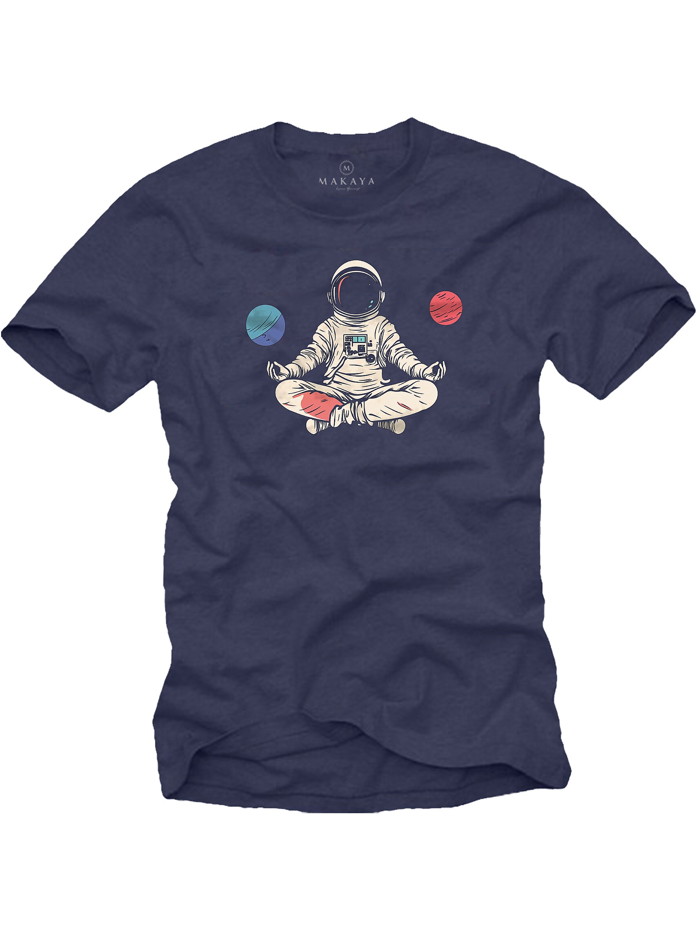 MAKAYA Shirt in Blue: front