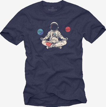 MAKAYA Shirt in Blue: front