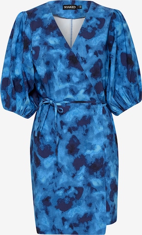 SOAKED IN LUXURY Kleid 'Gia' in Blau: predná strana