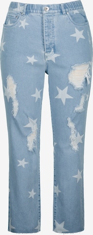 Studio Untold Regular Jeans in Blauw: voorkant