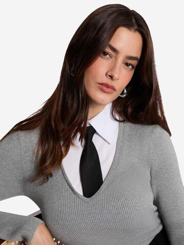 Pullover '252-MCRAVAT' di Morgan De Toi in grigio